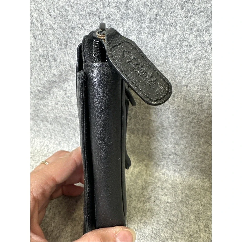 Columbia‎ Carry Case Leather Holster Wallet Small Phone Holder Belt Clip